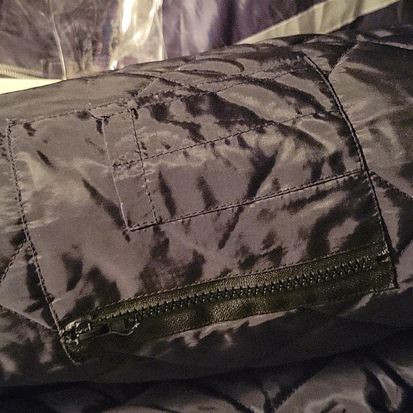 Mens black quilted bomber jacket XXL - Picture 2 of 2